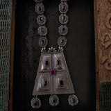 TRIBAL SILEVR PLATED NECKLACE