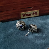 REAL SILVER STUDS