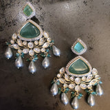 STATEMENT POLKI KUNDAN EARRINGS