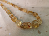 REAL CITRINE SEMI PRECIOUS STRING