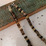 FINEST QUALITY REAL SMOKEY TOPAZ STRING