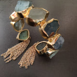 REAL SEMI PRECIOUS STONE BANGLE