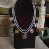 KRISHNA NECKLACE IN CRYSTAL STRING