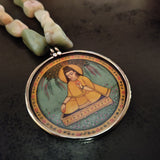 WEAR ME EXCLUSIVE BUDHA PENDANT SINGLE LAYER SEMI PRECIOUS STONE STRING