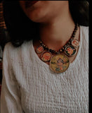 EXCLUSIVE TIGER EYE PICTURE NECKLACE