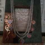 KRISHNA NECKLACE IN CRYSTAL STRING