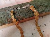 REAL CITRINE SEMI PRECIOUS STRING