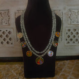 KRISHNA NECKLACE IN CRYSTAL STRING