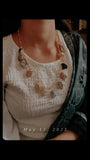 SEMI PRECIOUS STONE NECKPIECE