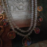 KRISHNA NECKLACE IN CRYSTAL STRING