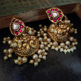 FINEST QUALITY TEMPLE EARRINGS
