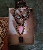 EXCLUSIVE TIGER EYE STONE NECKLACE