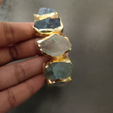 REAL SEMI PRECIOUS STONE BANGLE