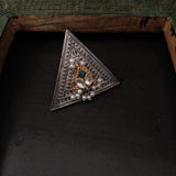 TRIBAL SILVER PLATED RING