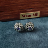 REAL SILVER STUDS