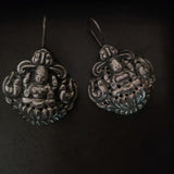 TRIBAL SILVER PLATED EARRINGS