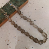WEAR ME EXCLUSIVE REAL SMOKEY QUARTZ STRING