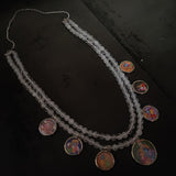 KRISHNA NECKLACE IN CRYSTAL STRING