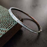 FINEST QUALITY CZ STONE BANGLE (OPENABLE)