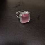 FINEST QUALITY CZ STONE RING