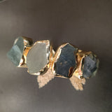 REAL SEMI PRECIOUS STONE BANGLE