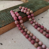 SEMI PRECIOUS STONE DOUBLE LAYER STRING