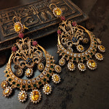STATEMENT EARRINGS IN CZ STONE
