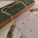 SEMI PRECIOUS STONE NECKPIECE