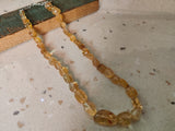 REAL CITRINE SEMI PRECIOUS STRING