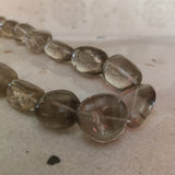 WEAR ME EXCLUSIVE REAL SMOKEY QUARTZ STRING