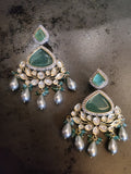 STATEMENT POLKI KUNDAN EARRINGS