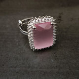 FINEST QUALITY CZ STONE RING