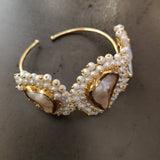 REAL PEARL (BAROQUE) BANGLE (ADJUSTABLE)
