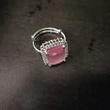 FINEST QUALITY CZ STONE RING