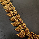 FINEST QUALITY TEMPLE NECKLACE WITH EARRINGS