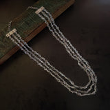 REAL CRYSTAL THREE LAYER STRING