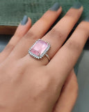 FINEST QUALITY CZ STONE RING