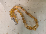 REAL CITRINE SEMI PRECIOUS STRING