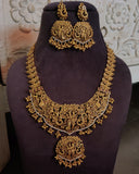 FINEST QUALITY TEMPLE NECKLACE WITH EARRINGS
