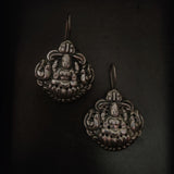 TRIBAL SILVER PLATED EARRINGS