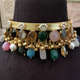 WEAR ME EXCLUSIVE REAL SEMI PRECIOUS STONE CHOKER
