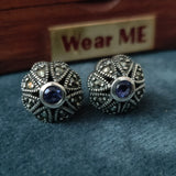 REAL SILVER STUDS