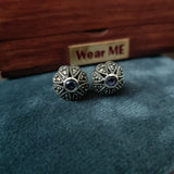 REAL SILVER STUDS