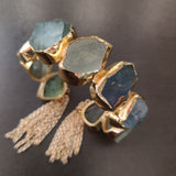 REAL SEMI PRECIOUS STONE BANGLE