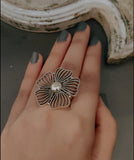 SILVER STATEMENT RING