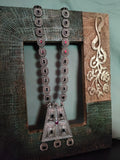 TRIBAL SILEVR PLATED NECKLACE