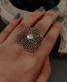 SILVER STATEMENT RING