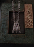 TRIBAL SILEVR PLATED NECKLACE