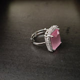 FINEST QUALITY CZ STONE RING