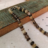 FINEST QUALITY REAL SMOKEY TOPAZ STRING